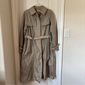 The Totes Coat Classic Beige Trench Coat Vintage